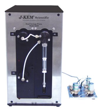 Pump With Connections To 22 Reagents And Reactors