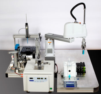 Oil Extraction and Residue Analysis Station